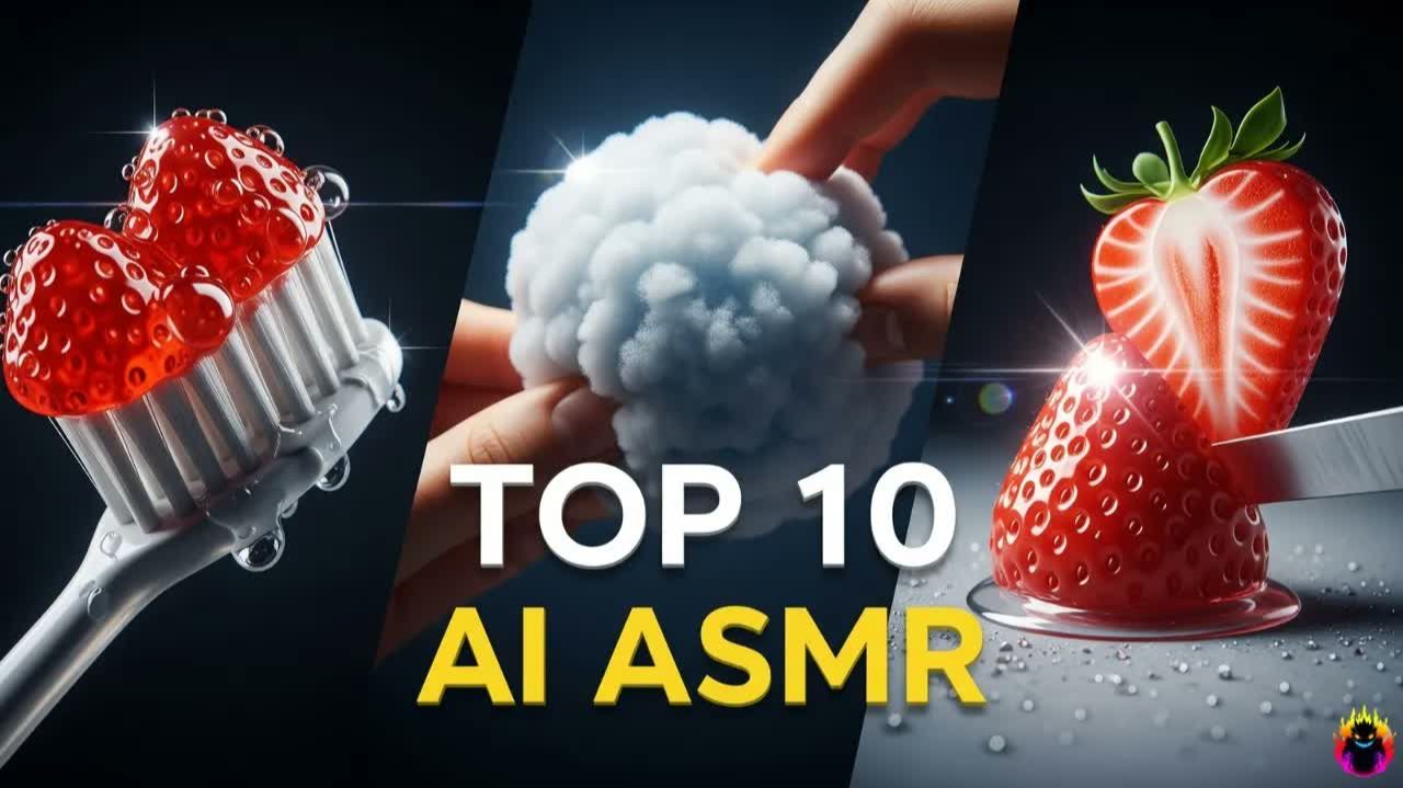 TOP 10 Most Satisfying AI ASMR Trends *You HAVE To See #1*