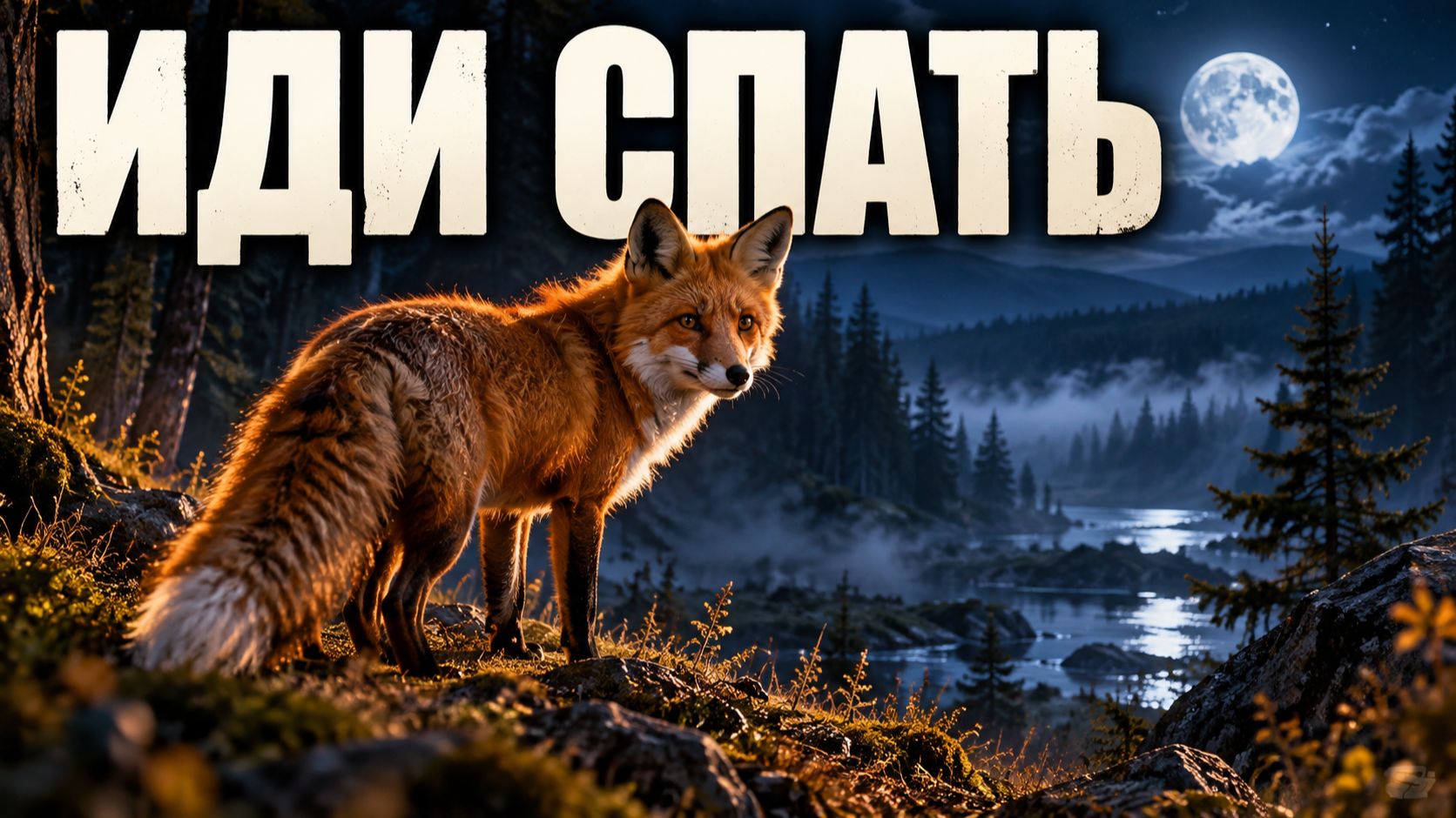 Отдыхайте, пока я рассказываю про ночную жизнь лисы