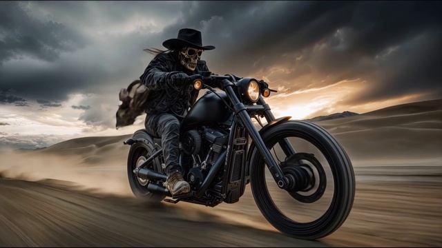 Hell Behind My Wheels | Dark Outlaw Rock For The Ride Or Die