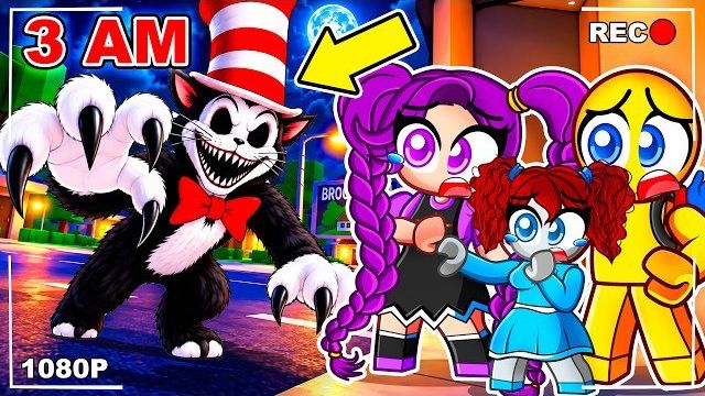 Мы засняли КОТА В ШЛЯПЕ На КАМЕРУ ВИДЕОНАБЛЮДЕНИЯ В Roblox...