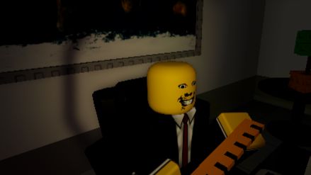 Странный строгий учитель в Roblox
