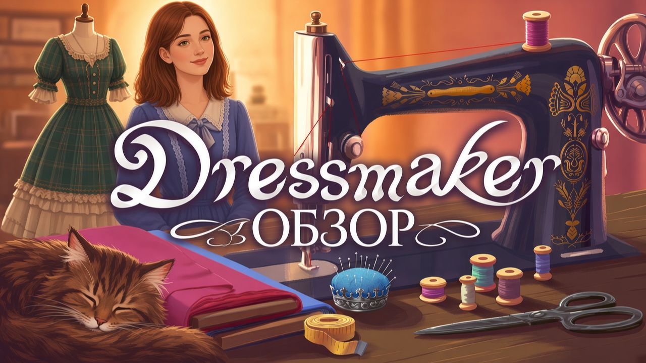 МЕЧТА ДЛЯ ТЕХ, КТО ОБОЖАЕТ ШИТЬ | Dressmaker | Обзор