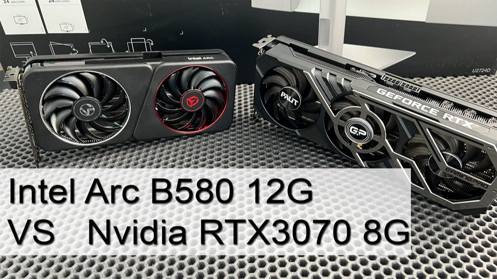 ARK B580 2к не для тебя, RTX3070 Vs Intel ARC B580