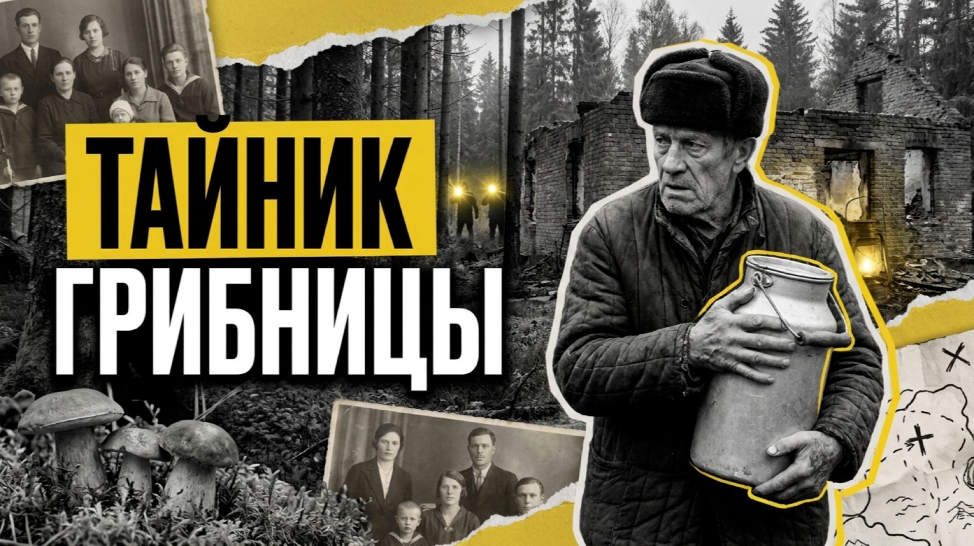 ТАЙНИК ГРИБНИЦЫ | ДЕТЕКТИВ ∕ РАССКАЗ