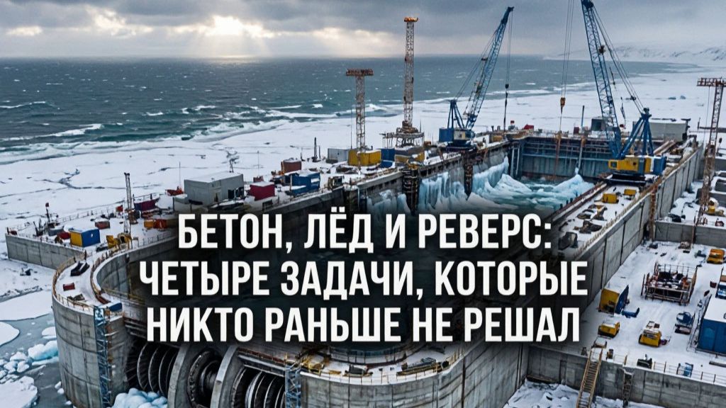 Бетон, лёд и реверс: четыре задачи, которые никто раньше не решал