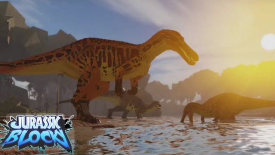 Jurassic Blocky: Remodel Suchomimus Showcase.