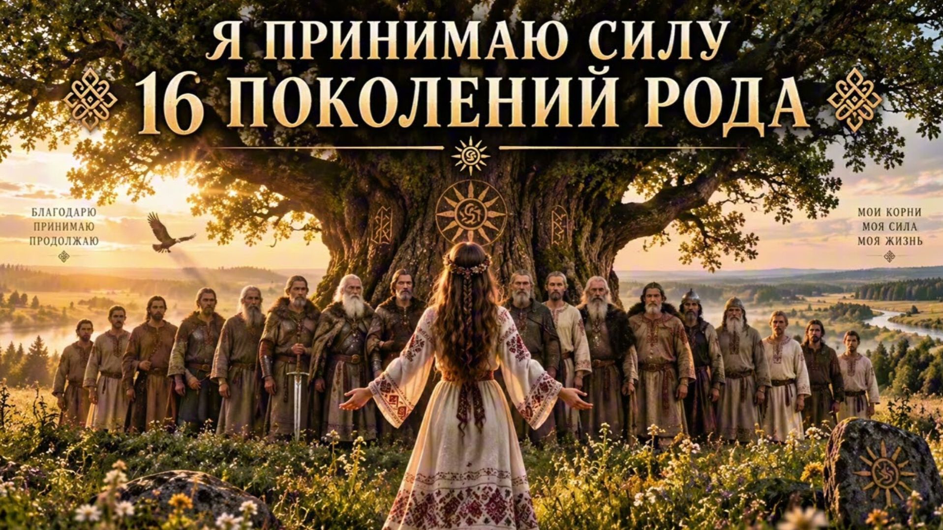 ПОСЛУШАЙ — И ВСПОМНИ, 🌳 ТЫ НЕ ОДНА — ЗА ТОБОЙ СТОЯТ 16 ПОКОЛЕНИЙ! ✨МОЩНАЯ ПЕСНЯ -АФФИРМАЦИЯ ✨