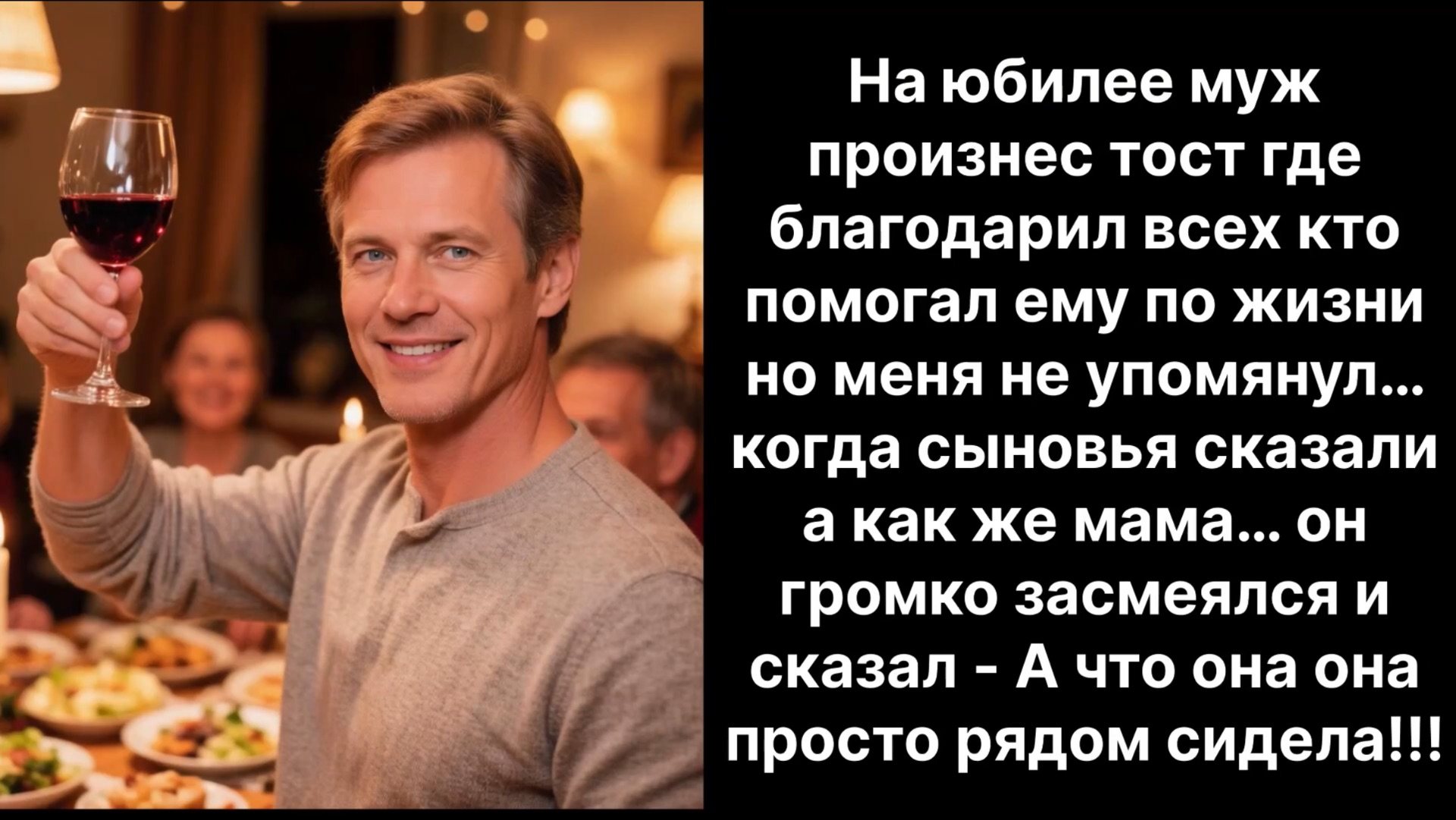 Аудио рассказы |На юбилее произнес тост |Аудио рассказы|Аудиокниги слушать онлайн|Жизненные истории