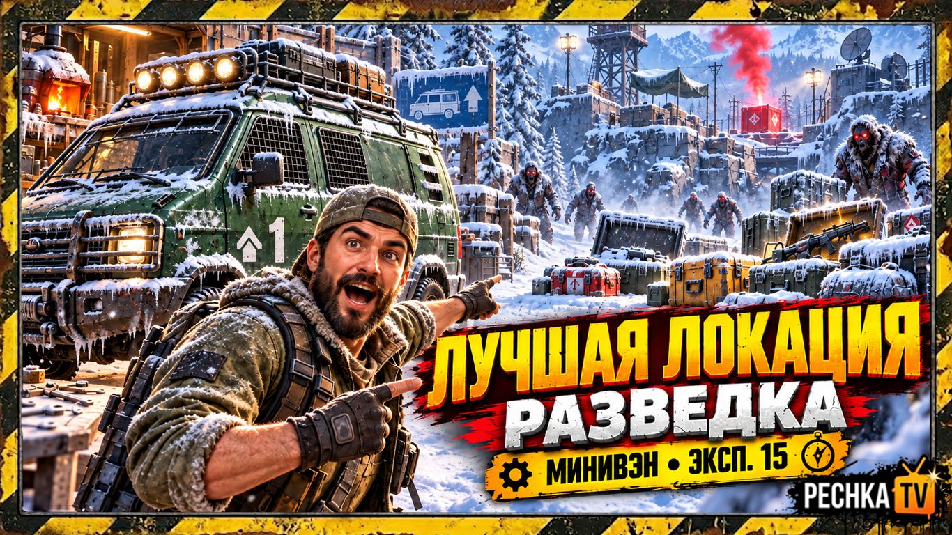 ЛУЧШАЯ ЛОКАЦИЯ ДЛЯ РАЗВЕДКИ! МИНИВЭН И 15 ЭКСПЕДИЦИЯ В LDOE | Pechka TV