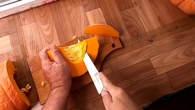 Оранжевая тыква на вкус