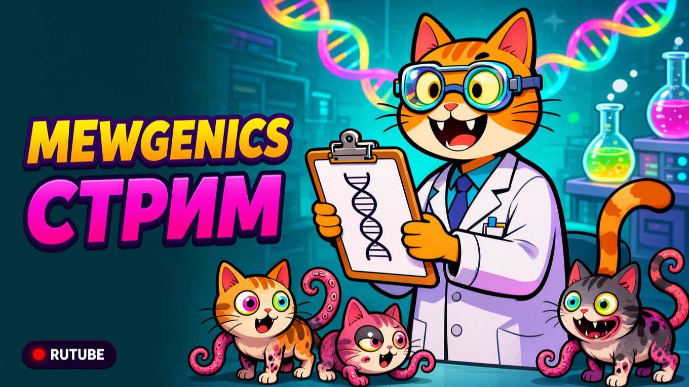MEWGENICS — котики, мутации и полный хаос! 🧬 | Стрим Часть 1