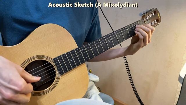 Акустический набросок 01 (A Mixolydian)