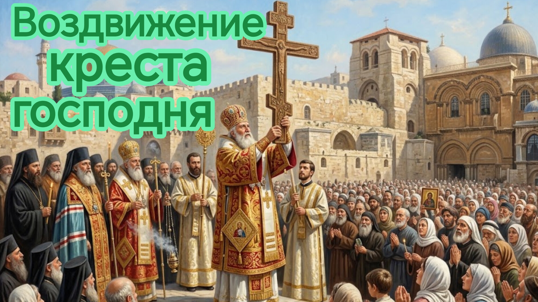 С праздником Воздвижения Креста Господня. Самая лучшая музыкальная открытка.