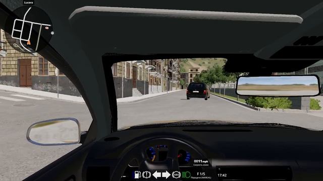 BeamNG.drive - Катаюсь на машине Passat B5 двигатель  1.6  - Руль PXN V9 GEN2