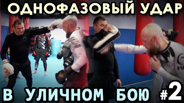 Нанесение ОДНОФАЗОВЫХ ударов в Уличном бою - 2.
