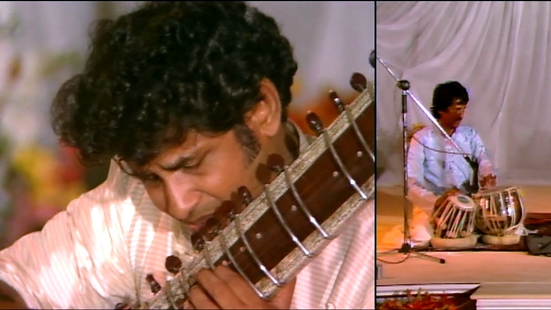 Raga Bageshri Evening After Guru Puja, Shudy Camps 1987-07-12