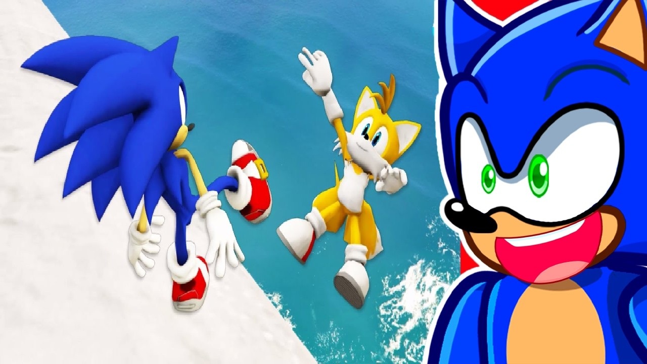 Реакция на Sonic УБИВАЕТ Tails?!
