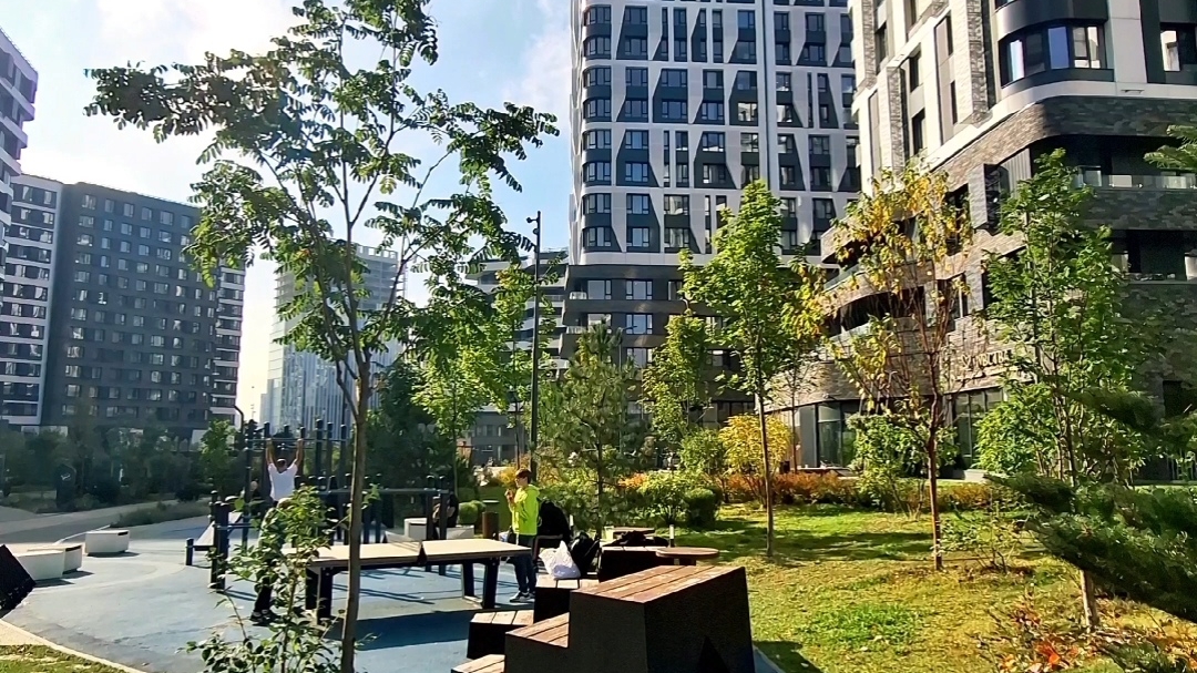 Поездка в Москву👨👩👧Ч.1 Парк 