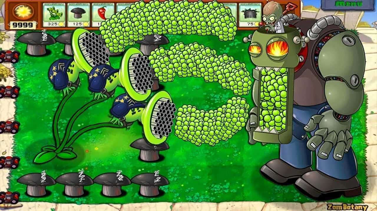 Растения против Зомби PvZ Hybrid Remake Plants Vs Zombies ПвЗ