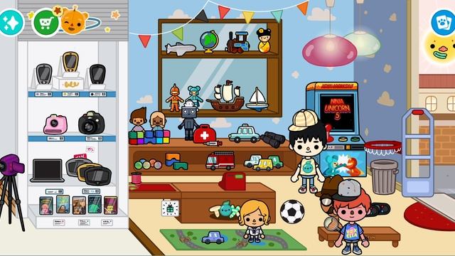 TOCA BOCA. Гуляю По Городу Делаю Покупки. Мультфильм #1.