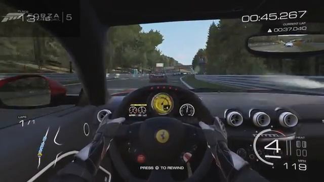 Driveclub (PS4) Vs. Forza 5 (Xbox One) Direct Feed Cockpit Comparison