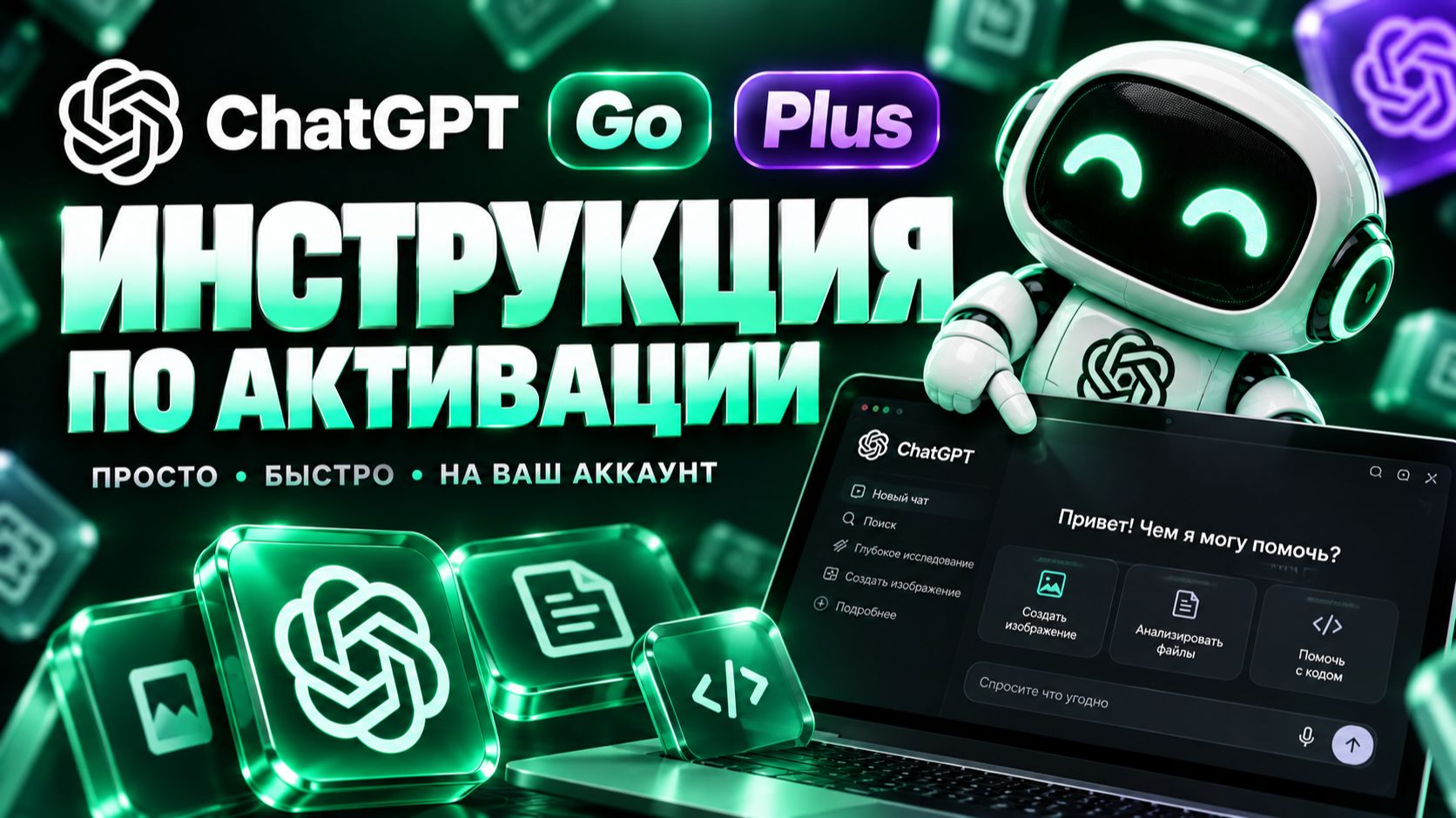Инструкция по активации ChatGPT | ElitePS