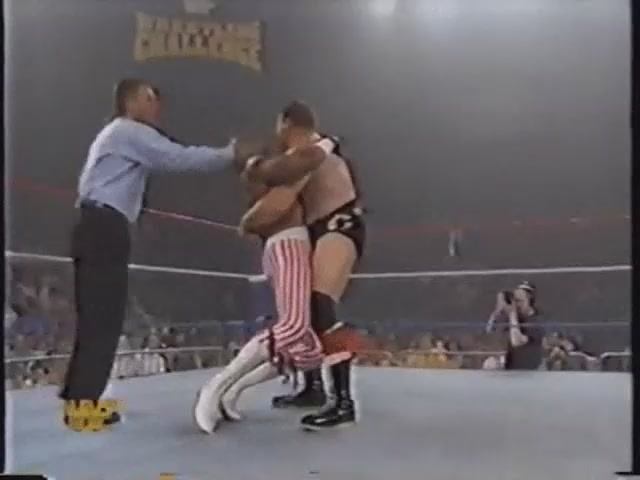 WWF Nikolai Volkoff Vs Nigger Slave Virgil 1994.Николай Волкофф против негра раба Вёрджила.11DeadFac