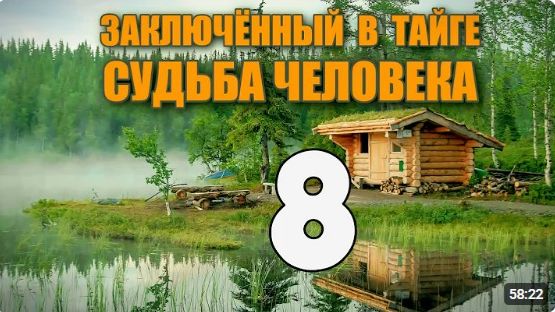 ЗАКЛЮЧЕННЫЙ В ТАЙГЕ  ПРИКУРИТЬ НЕ НАЙДЕТСЯ  ОДИНОЧЕСТВО  СУДЬБА ЧЕЛОВЕКА 8