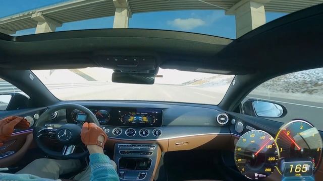 Тест драйв Мерседес Бенц E 300 D 4MATIC 4К