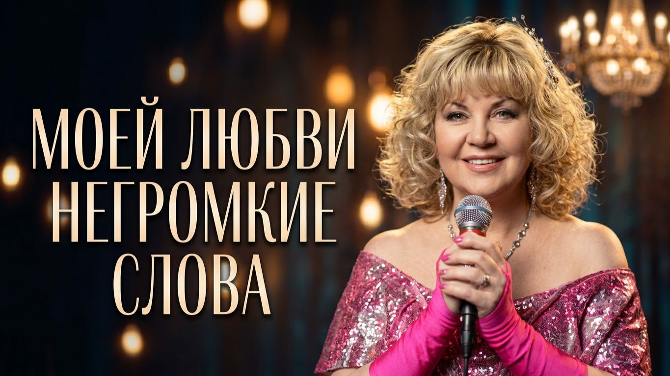 Моей любви негромкие слова. Исп. Алина Цветкова