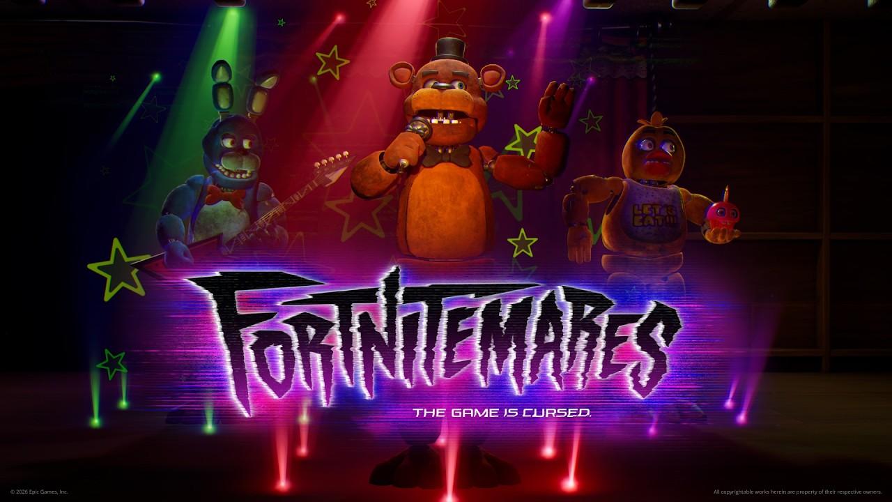Five Nights At Freddy’s Joins Fortnitemares 2026