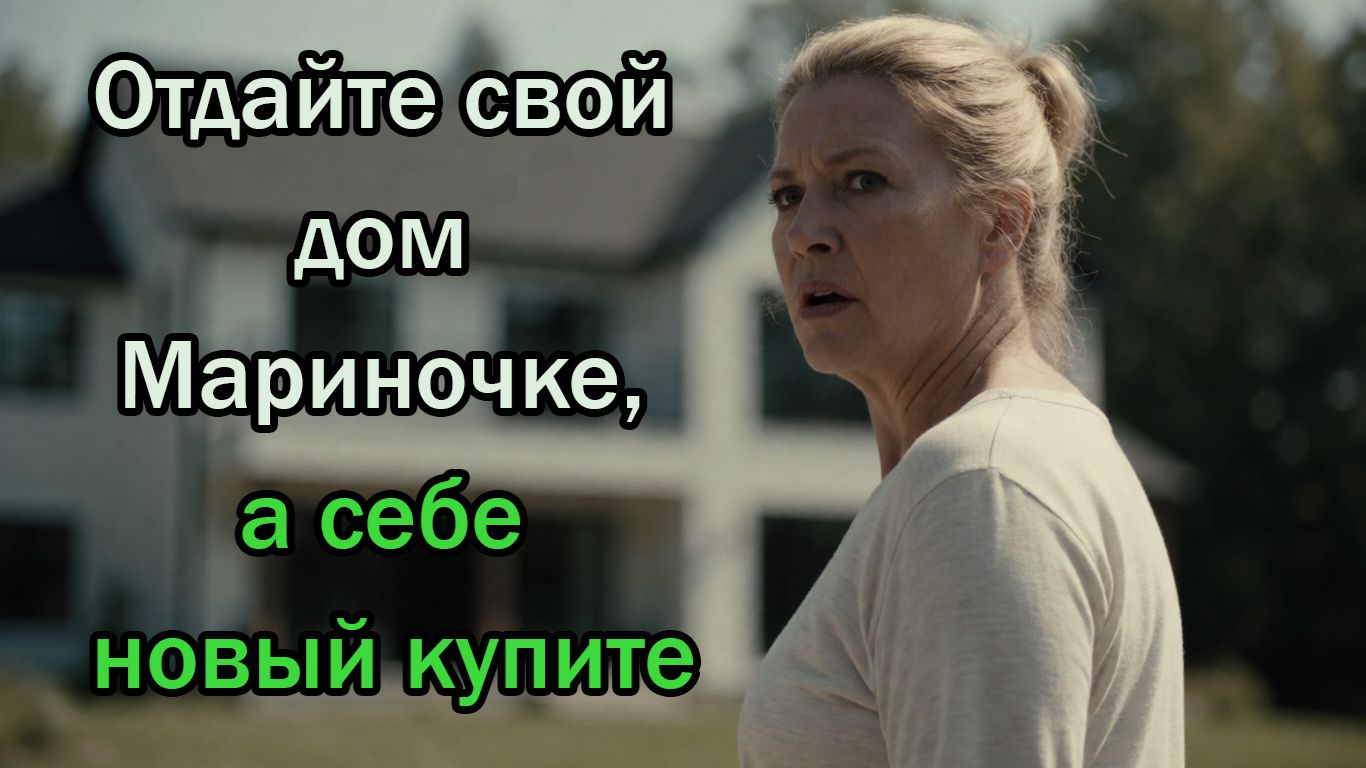 Свекровь приехала выселять нас из дома, который мы строили семь лет
