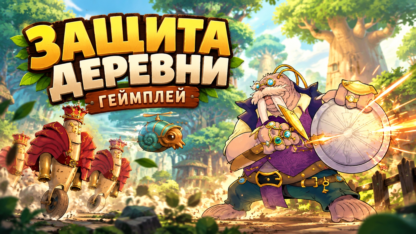 Защита деревни баобабов — запись игры | Empire’s Battle