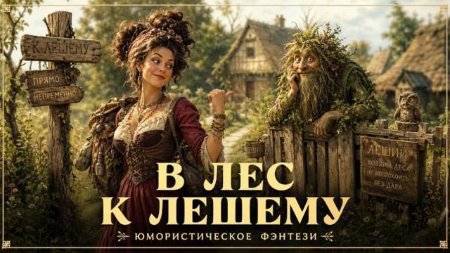 ЮМОРИСТИЧЕСКОЕ ФЭНТЕЗИ 💖 В ЛЕС К ЛЕШЕМУ 💖 ПОЛНАЯ АУДИОКНИГА