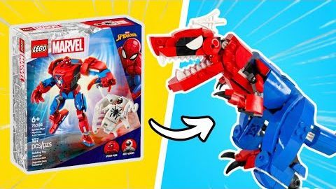 Я улучшил простые наборы LEGO SPIDER-MAN…