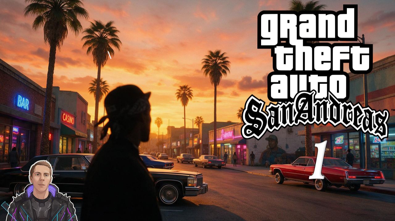 🎮 GTA: San Andreas — Прохождение #1 | Возвращение домой