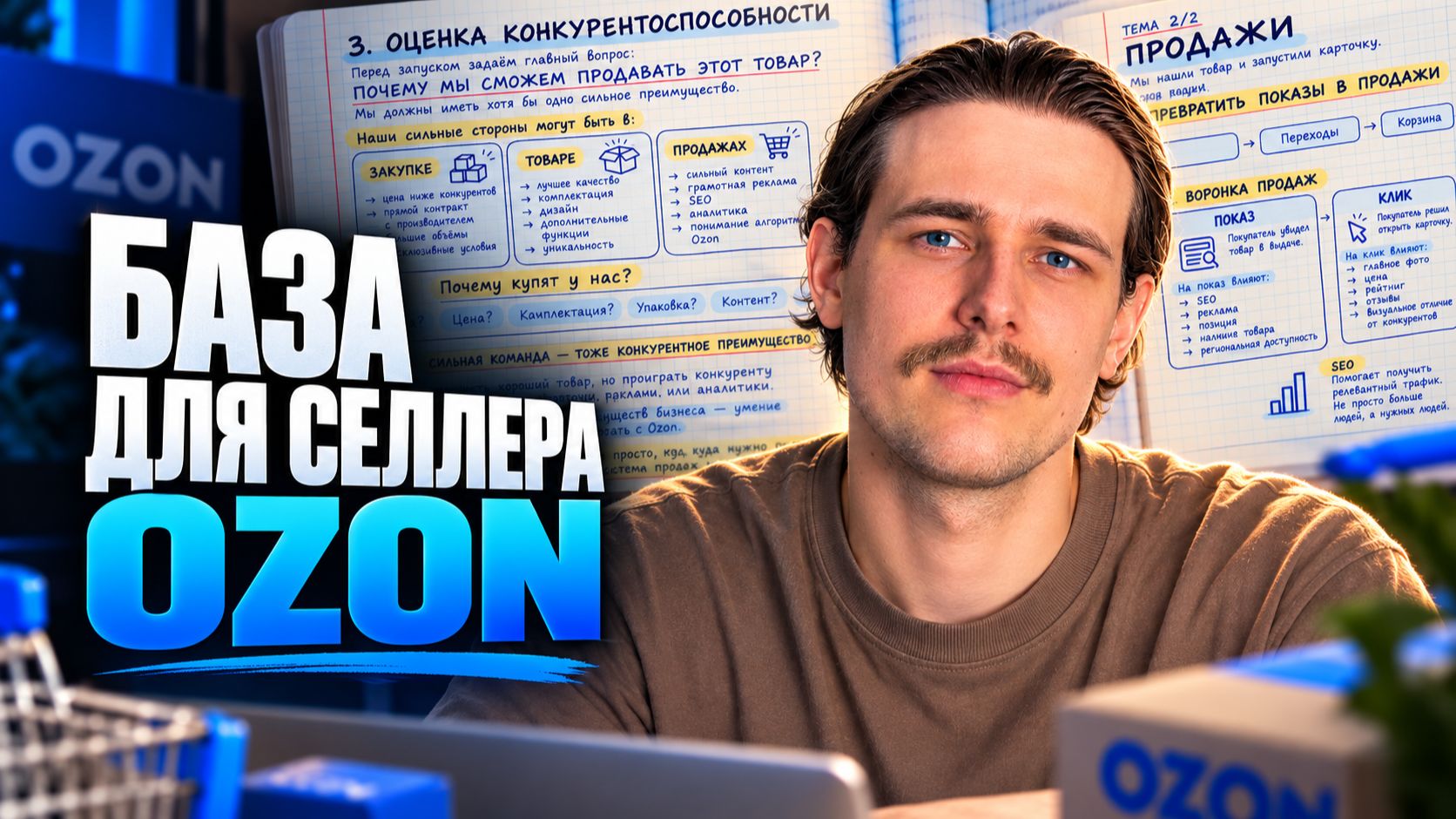 Обязательно к просмотру селлерам Ozon! База для продавца на Озон