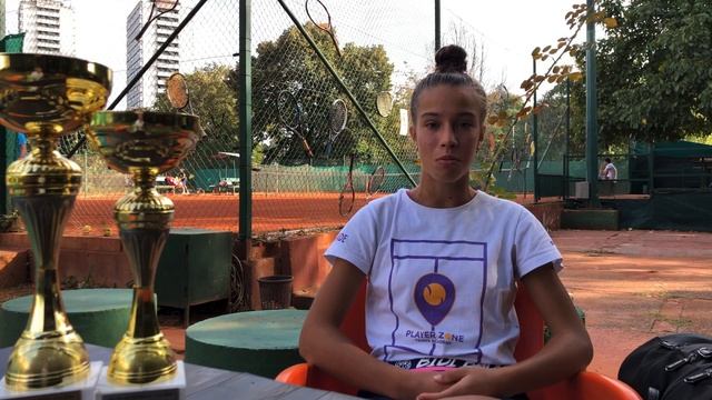 Академия тенниса PlayerZone. Интервью с Кирой Матушкиной ITF #186
