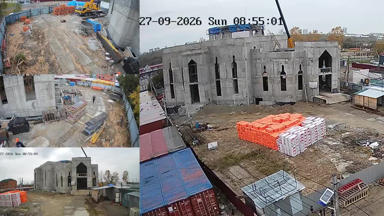 27.09.2026г.Live с места строительства первой Дальневосточной соборной мечети.