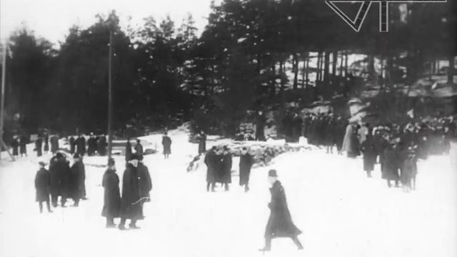 Выборг, 1910 год. Прыжки с трамплина, кёрлинг