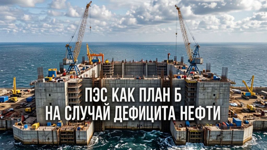 ПЭС как план Б на случай дефицита нефти.