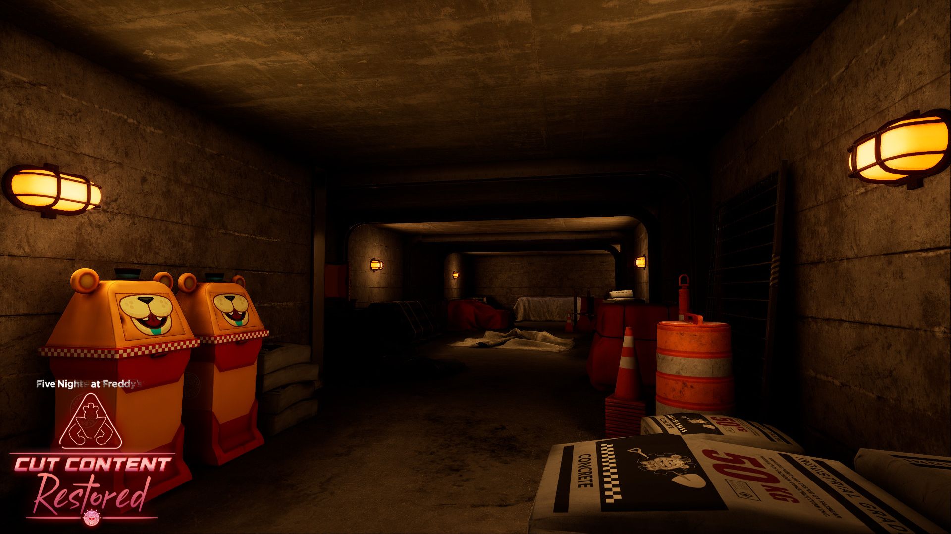 Five Nights At Freddy's Security Breach  Cut Content Restored с Hard AI часть  5 Финал + Gallery