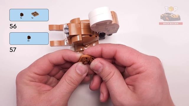 LEGO Белка (31382) из Creator 3in1 Милые животные Игривый щенок. Инструкция по сборке