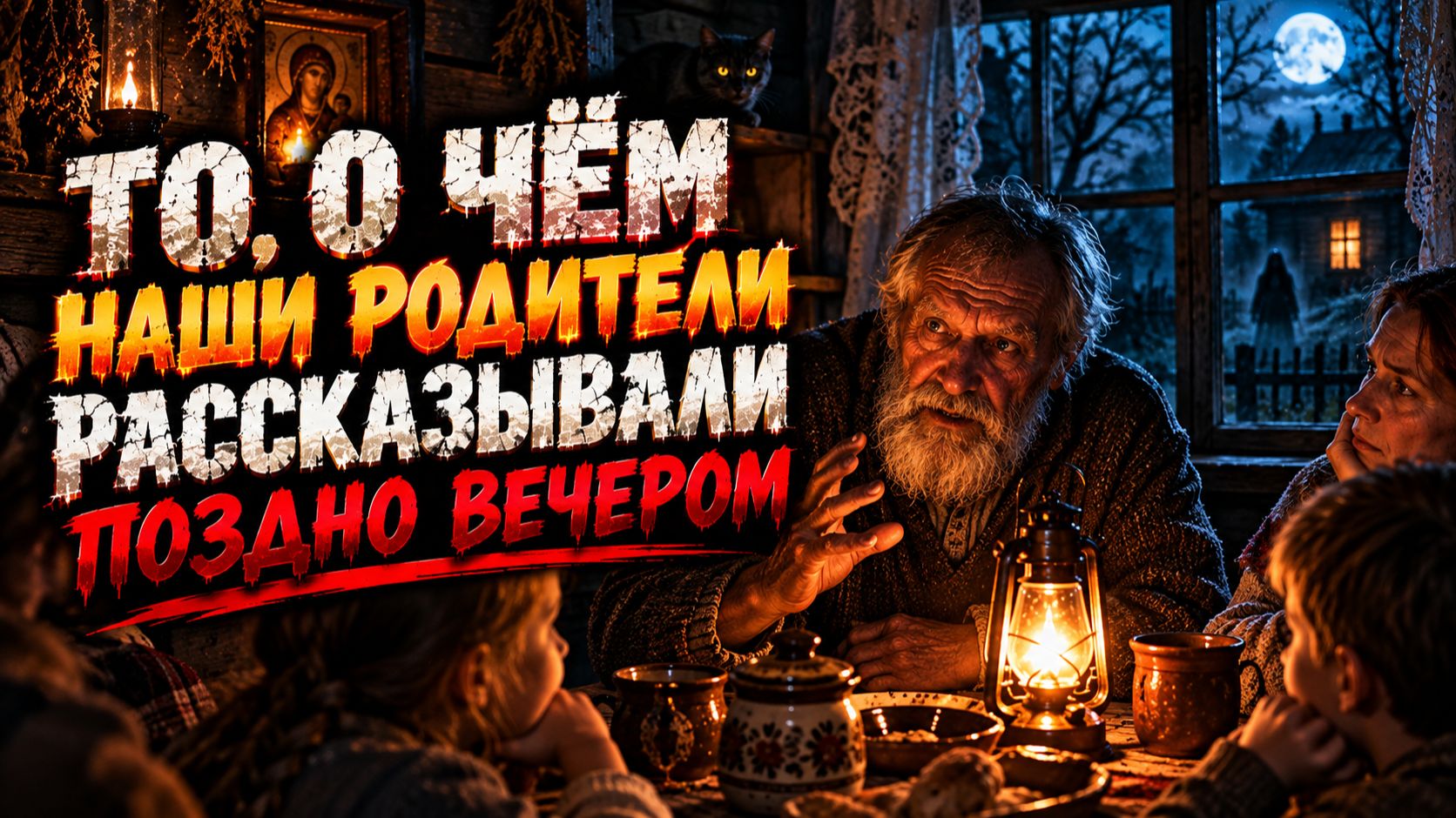 ТО, О ЧЁМ НАШИ РОДИТЕЛИ РАССКАЗЫВАЛИ ПОЗДНО ВЕЧЕРОМ. СТРАШНЫЕ. ИЗ ЖИЗНИ. ТВОРЧЕСКИЕ