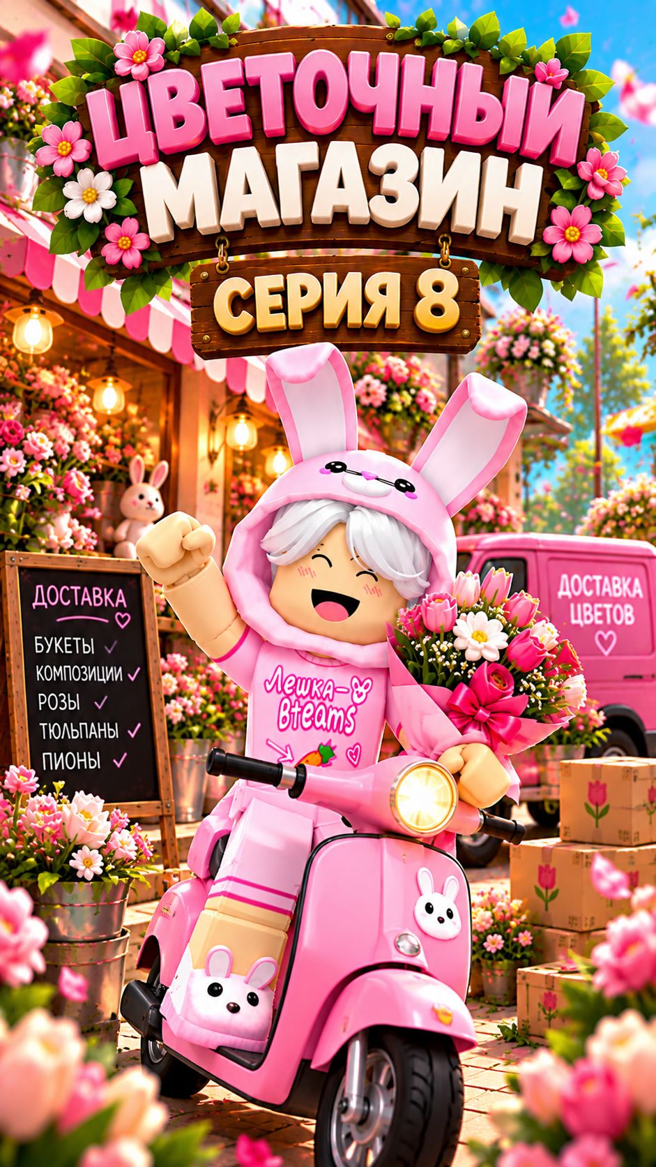🤑 Я НАШЁЛ СЕКРЕТНЫЙ ЦВЕТОК! 🌷 | Серия 8 #roblox #shorts