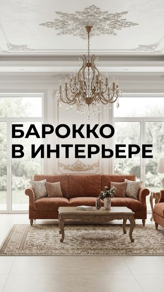 Как вписать королевский барокко в обычную квартиру