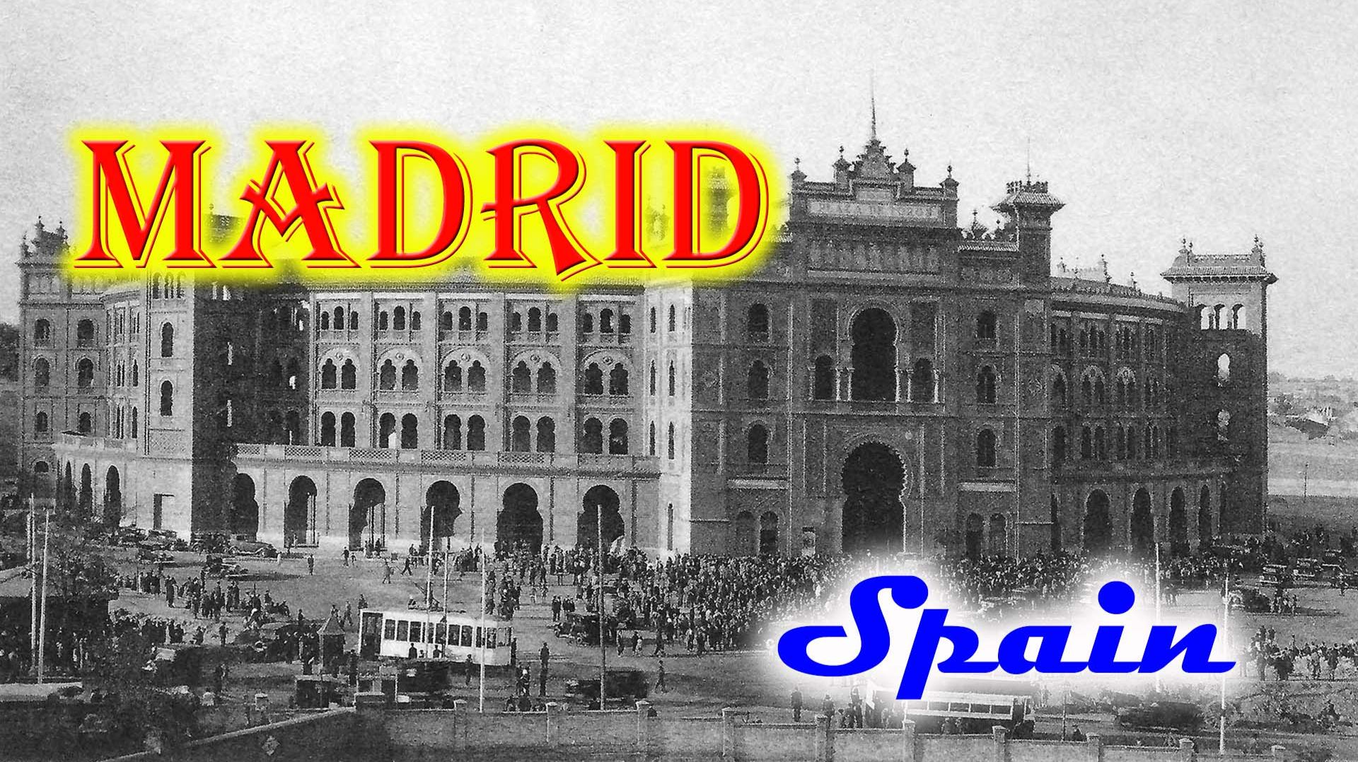 Старые фотографии Мадрида, столицы Испании - Antiguas Fotografías De Madrid, La Capital De España