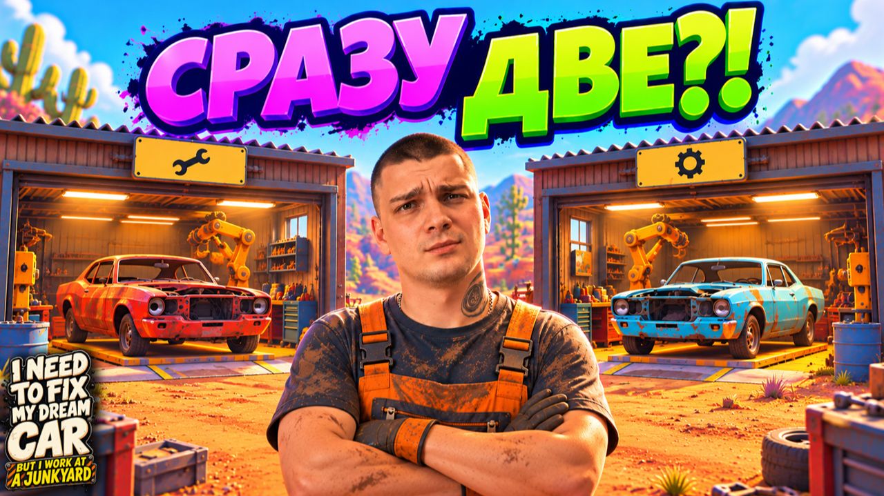 ОТКРЫЛ ВТОРОЙ ГАРАЖ! Теперь в работе СРАЗУ ДВЕ МАШИНЫ! (I Need To Fix My Dream Car #5)