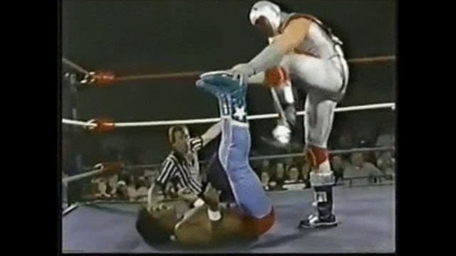 Lazor Tron Vs Nigger Rocky King NWA.Лазор Трон против негра Рокки Кинга.11DeadFace