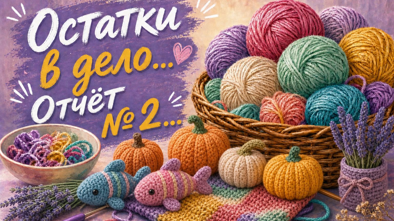СП ОСТАТКИ В ДЕЛО   ТЫКОВКИ, ЛАВАНДА И РЫБКИ